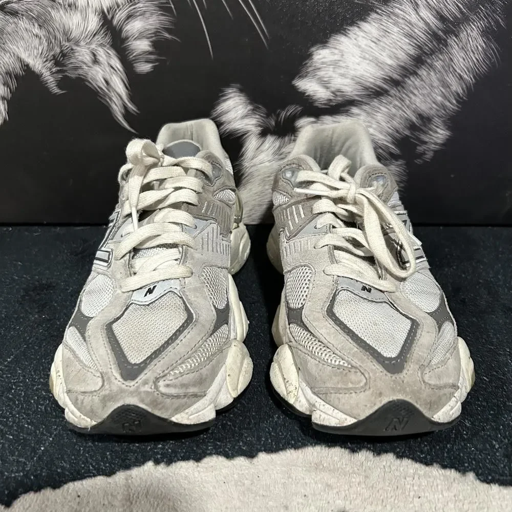 New Balance 9060 U9060GRY Athletic Sneaker Unisex M6/W7.5 Gray Mesh Running